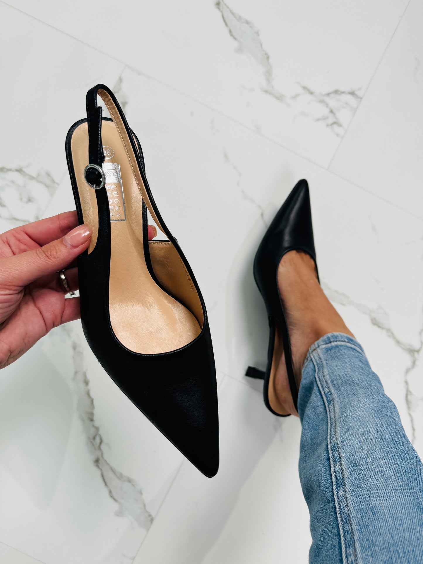 Stunning Date Night Black Heels
