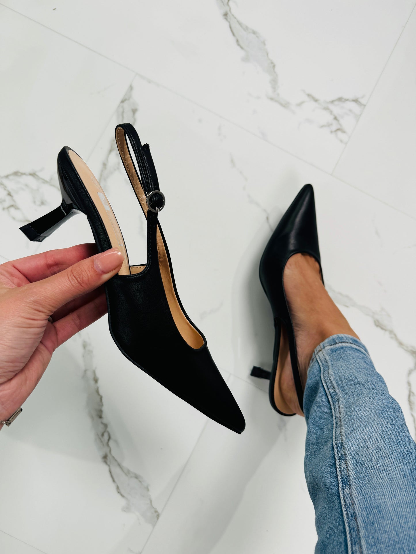 Stunning Date Night Black Heels