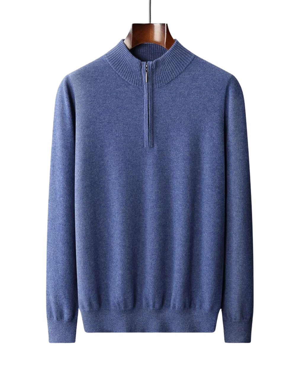 Florence Cashmere Zip-Up Sweater